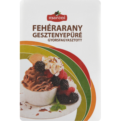 Maroni Fehérarany gyorsfagyasztott gesztenyepüré 200 g