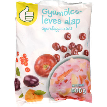 Auchan Tipp gyorsfagyasztott gyümölcsleves keverék 500 g