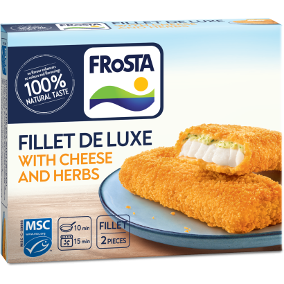 FRoSTA gyorsfagyasztott filé de luxe sajtszósszal 2 db 220 g