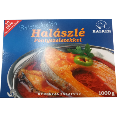 Balatonboglári gyorsfagyasztott halászlé pontyszeletekkel 1000 g