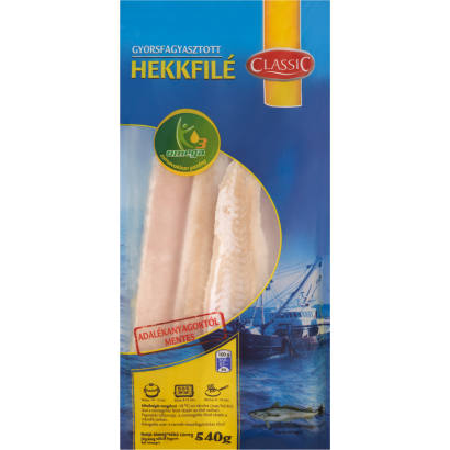 Classic gyorsfagyasztott hekkfilé 540 g