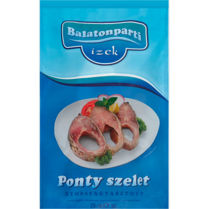 Balatonparti ízek gyorsfagyasztott ponty szelet 540 g