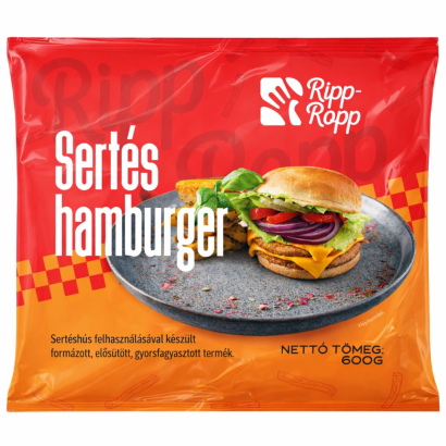 Ripp-Ropp sertés hamburger 600 g
