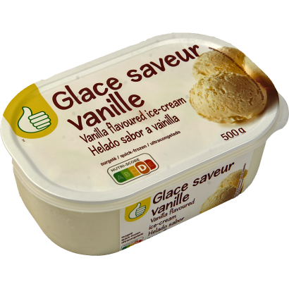 Auchan Tipp vanília ízű jégkrém 500 g