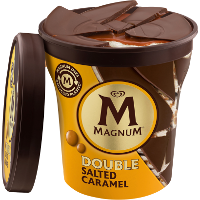 MAGNUM Poharas Jégkrém Dupla Sós Karamell 440 ml