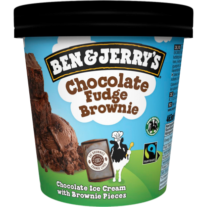 Ben & Jerry's Poharas Jégkrém Chocolate Fudge Brownie 465 ml