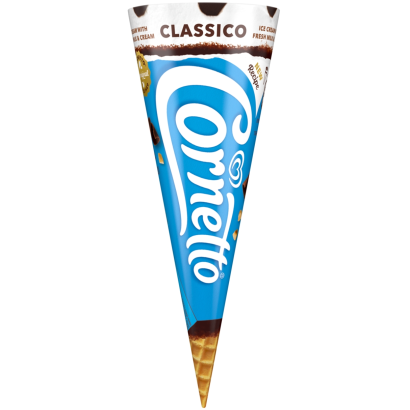 CORNETTO Tölcséres Jégkrém Classico Vanília 125 ml