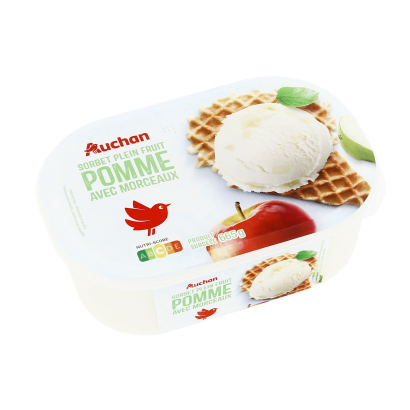 Auchan Kedvenc alma sorbet 665 G