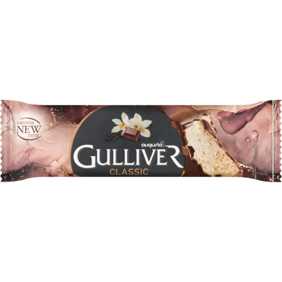 Augusto Gulliver Classic vaníliás jégkrém tejcsokoládéval bevonva 120 ml