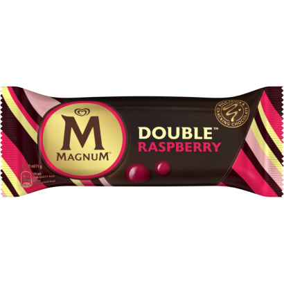 MAGNUM Pálcikás Jégkrém Dupla Málna 85 ml