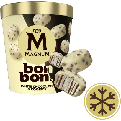 MAGNUM Bonbon fehér csokoládé 204 ml