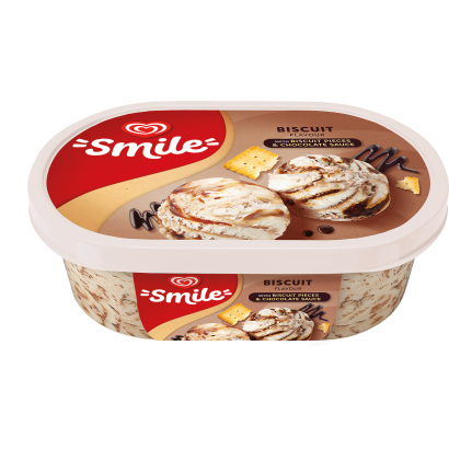 Algida Smile kekszes jégkrém 900 ml
