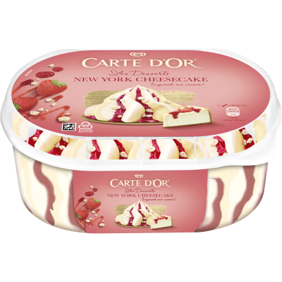 CARTE D'OR Jégkrém Epres Sajttorta 825 ml
