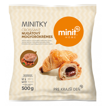 MINIT HOME mini mogyorókrémes croissant 0,5 kg