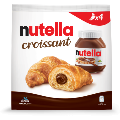 Nutella Croissant gyorsfagyasztott kakaós mogyorókrémmel töltött pékáru 340 g
