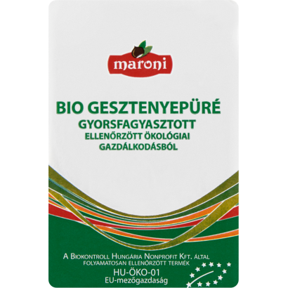 Maroni gyorsfagyasztott bio gesztenyepüré 200 g