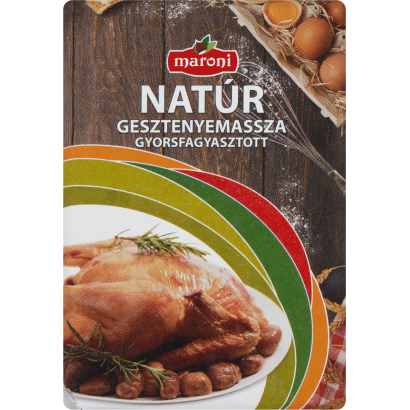 Maroni gyorsfagyasztott natúr gesztenyemassza 200 g