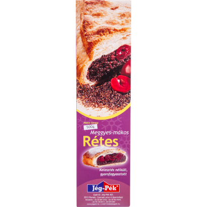 Meggyes - mákos rétes 500 g