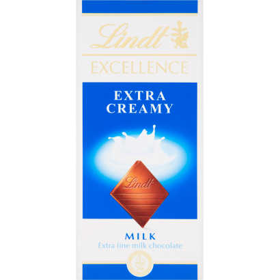 Lindt Excellence extra finom tejcsokoládé 100 g
