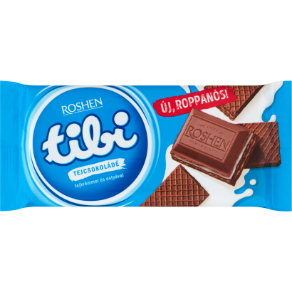 Tibi tejcsokoládé tejkrémmel és ostyával 90 g