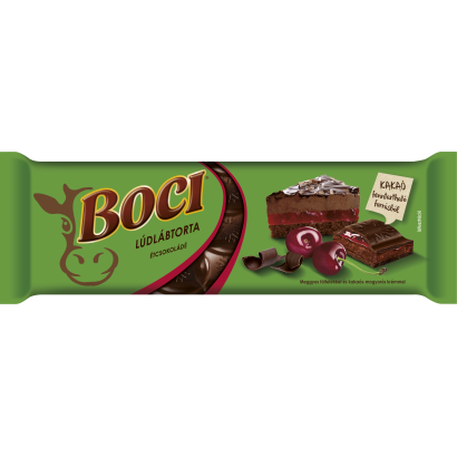 BOCI Lúdlábtorta étcsokoládé 280 g