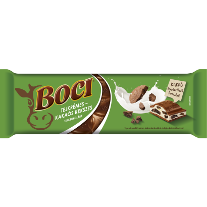 Boci tjcsokoládé kakaós kekszdarabokkal és tejes krémtöltelékkel 270 g