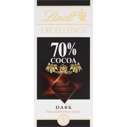 Lindt Excellence extra keserű csokoládé 70% 100 g
