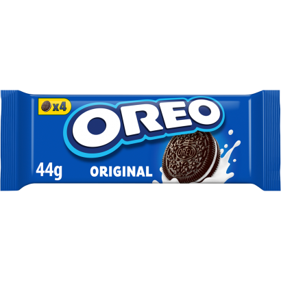 Oreo Original vaníliaízű töltelékkel töltött kakaós keksz 44 g