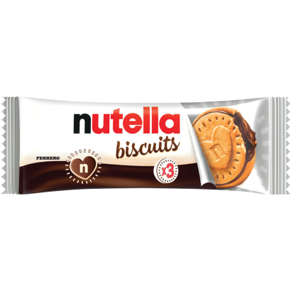 Nutella Biscuit kakaós mogyorókrémmel töltött keksz 41,4 g