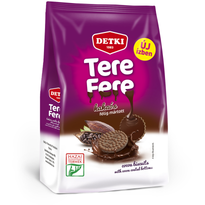 Detki Tere-fere kakaós omlós keksz étbevonóval 150 g