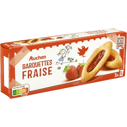 Auchan Kedvenc piskóta eper öntettel 120 g