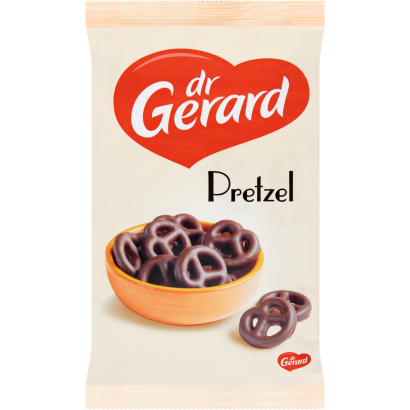 Dr Gerard Pretzel keksz kakaós bevonattal 165 g