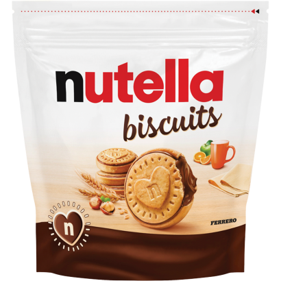 Nutella Biscuit kakaós mogyorókrémmel töltött keksz 193 g