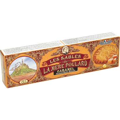 La Mére Poulard karamellás, vajas keksz 125 g