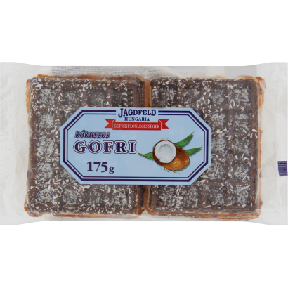 Jagdfeld Gofrikülönlegességek kókuszos gofri 175 g