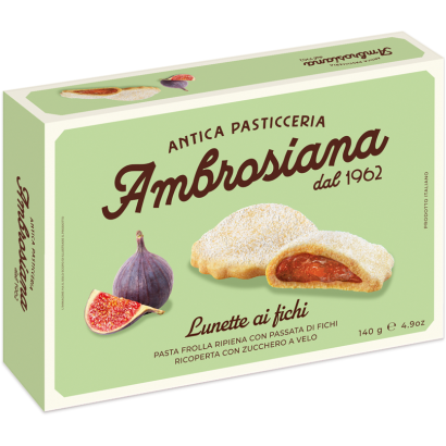 Ambrosiana Pan Fichi olasz panzerotti töltött sütemény füge töltelékkel 140g