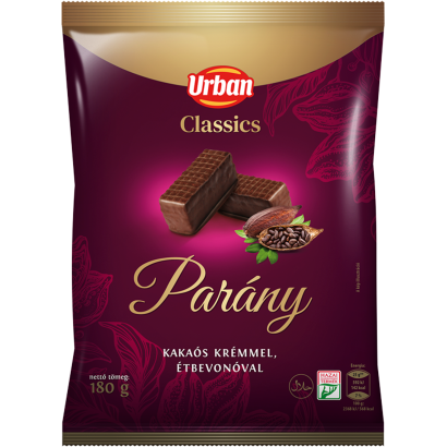 Urban Classics parány kakaós krémmel, étbevonóval 180 g