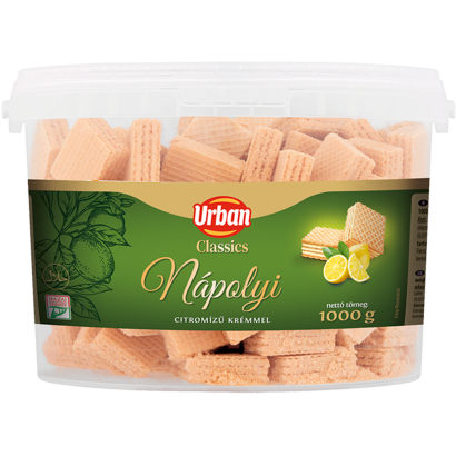 Urban Classics nápolyi citromízű krémmel 1000 g