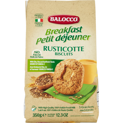 Balocco Rusticotte gabonás magvas omlós keksz 350 g