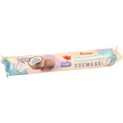 Auchan Kedvenc fehér kókuszos csemege 80 g