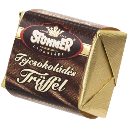 Tejcsokoládés trüffel kocka 13g