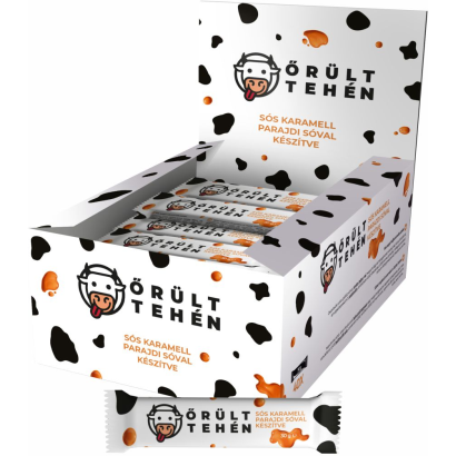 Őrült tehén sós karamell szelet 30 g