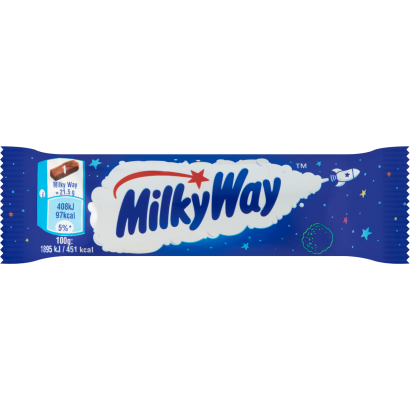 Milky Way tejcsokoládéba mártott szelet tejes krém töltelékkel 21,5 g