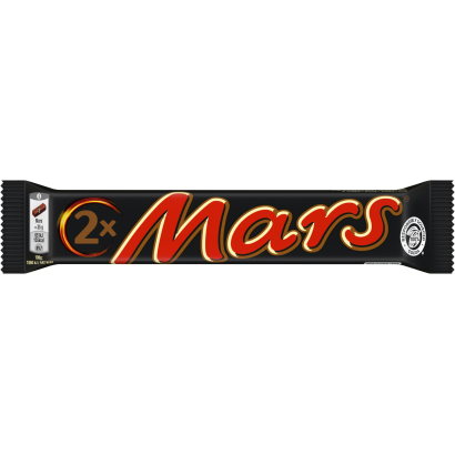 Mars karamellás földimogyorós krémes szelet tejcsokoládéba mártva 2 x 35 g (70 g)
