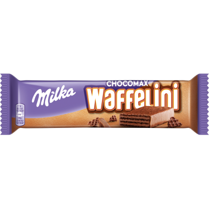 Milka Chocomax Waffelini alpesi tej felhasználásával készült kakaós ostya 31 g