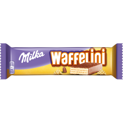 Milka Waffelini alpesi tejcsokoládéval mártott tejes ízű krémmel töltött ostya 31 g
