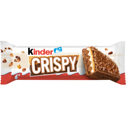 Kinder Crispy tejcsokoládéval bevont ropogós ostya töltelékkel 34 g