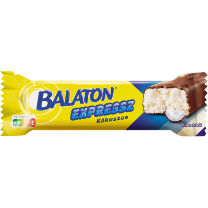 Balaton Expressz tejcsokoládéval mártott kókuszos szelet 35 g