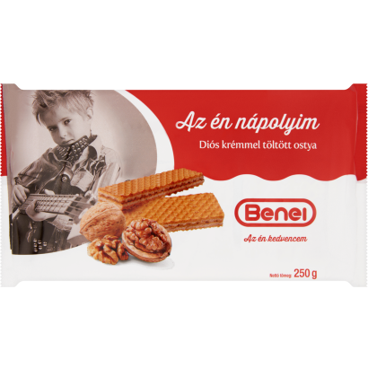 Benei diós krémmel töltött ostya 250 g