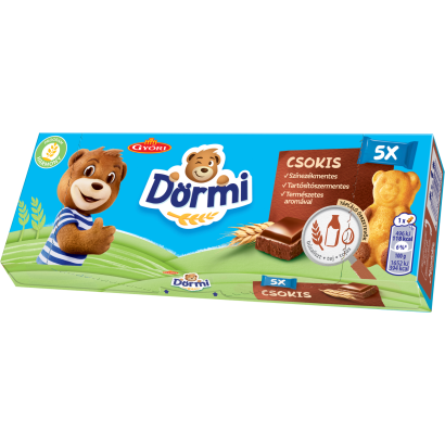 Dörmi csokoládés krémmel töltött puha piskóta 5 x 30 g (150 g)